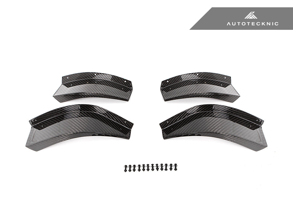 AutoTecknic Dry Carbon GT4 Canard Set - BMW G80 M3 | G82 M4