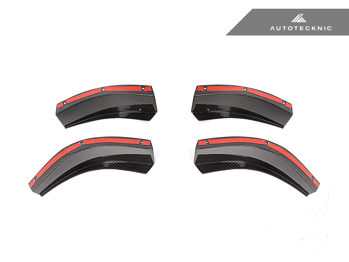 AutoTecknic Dry Carbon GT4 Canard Set - BMW G80 M3 | G82 M4