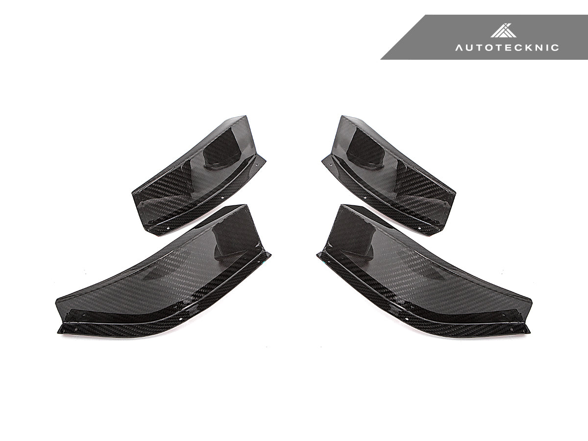 AutoTecknic Dry Carbon GT4 Canard Set - BMW G80 M3 | G82 M4