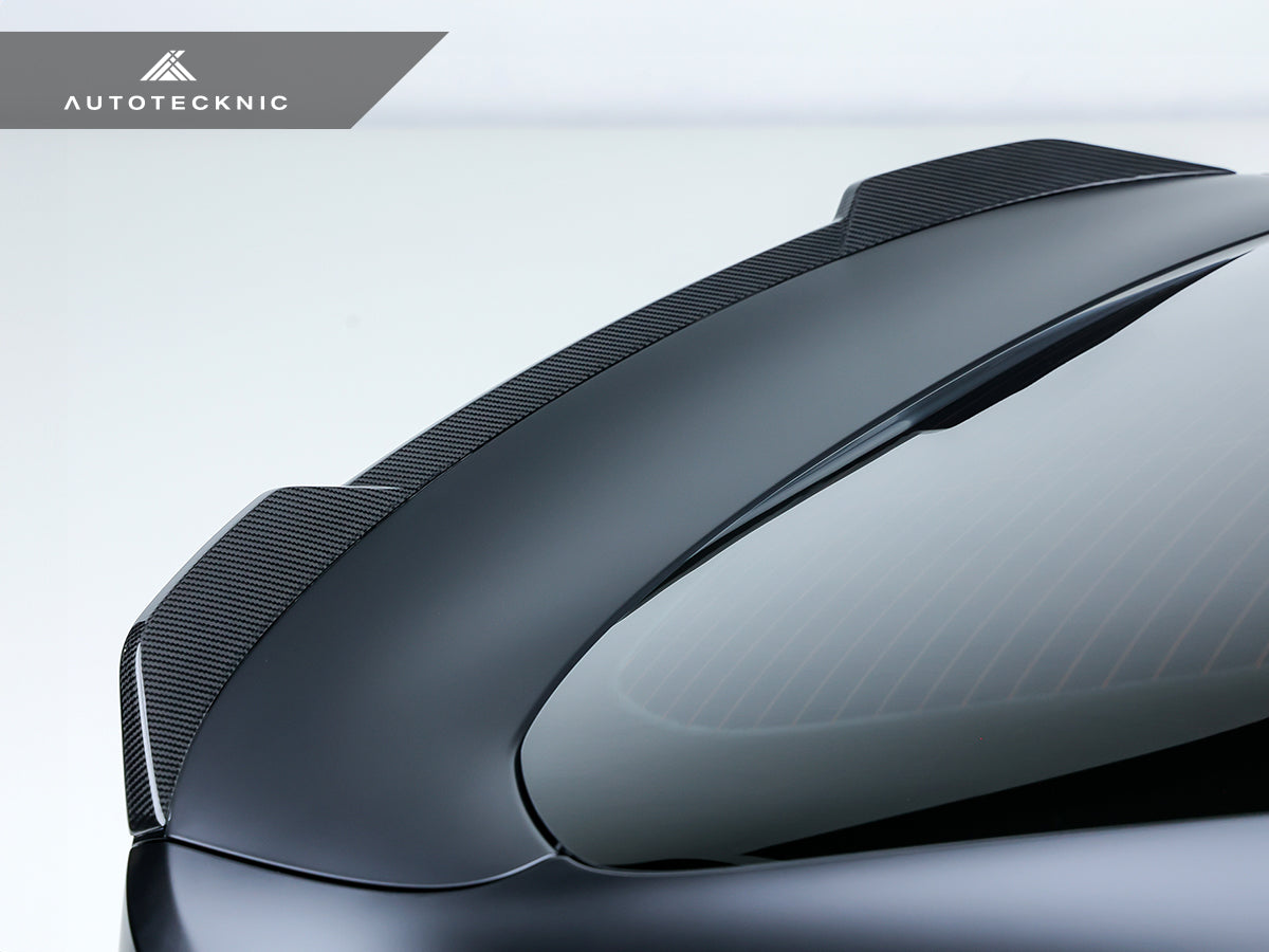 AutoTecknic Dry Carbon Competizione Trunk Spoiler - BMW G26 4-Series Gran Coupe