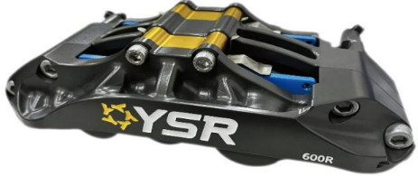 Yellow Speed Racing Front 330mm 6 Piston YS600R Competition Big Brake Kit - Acura RSX Type S 2002-2006 (DC5)