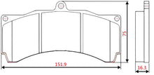 Load image into Gallery viewer, Yellow Speed Racing High Performance Street Front Brake Pads