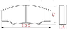 Load image into Gallery viewer, Yellow Speed Racing High Performance OE+ Rear Brake Pads