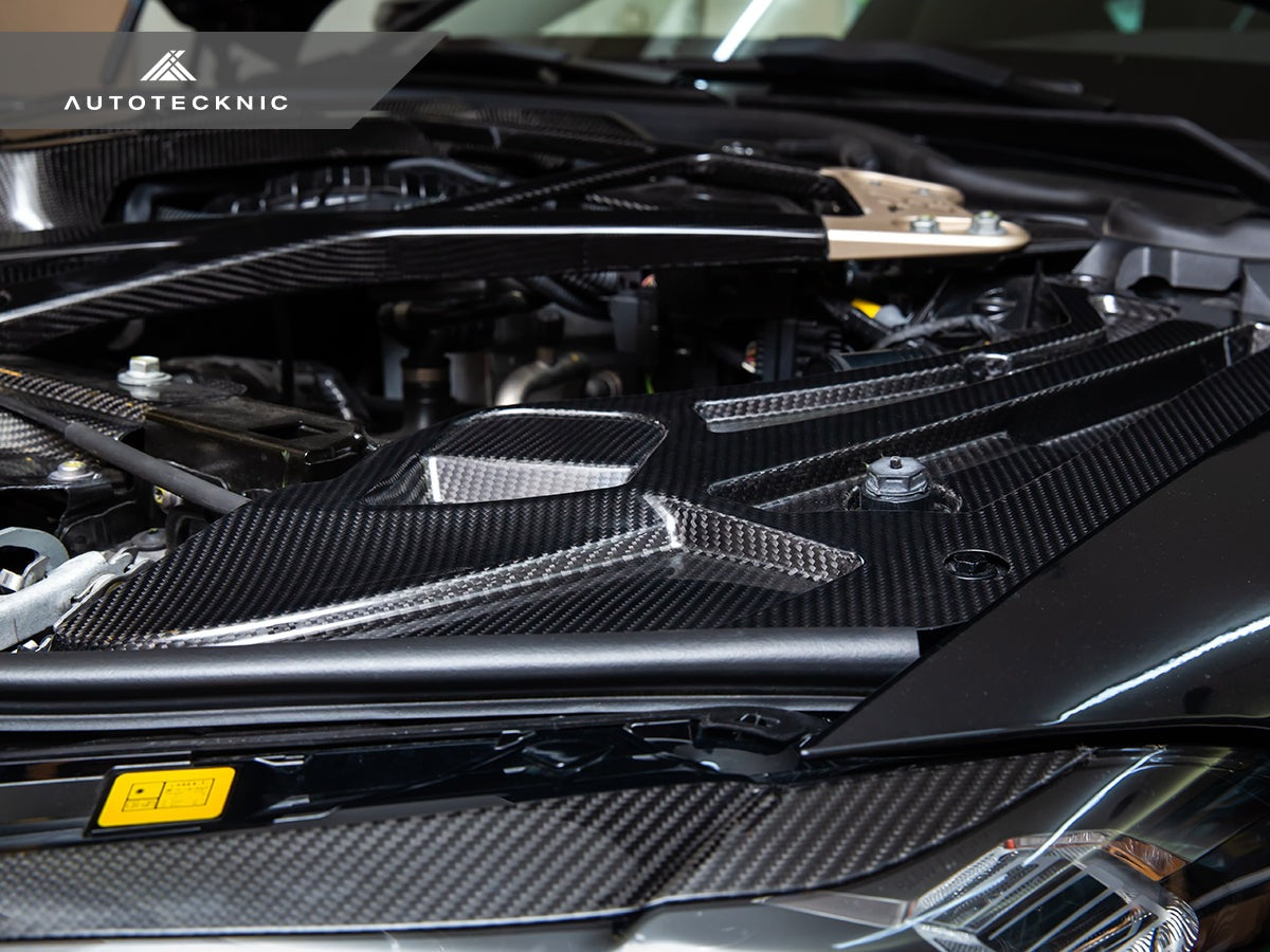 AutoTecknic Dry Carbon V2 Engine Bay Trim Set - BMW G80 M3 | G82/ G83 M4