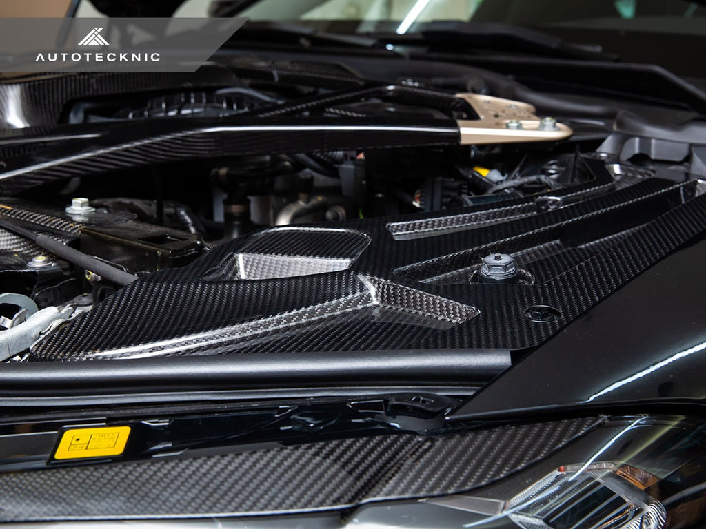 AutoTecknic Dry Carbon V2 Engine Bay Trim Set - BMW G80 M3 | G82/ G83 M4