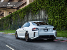 Load image into Gallery viewer, AutoTecknic Dry Carbon Rear Splitter Set - BMW G87 M2