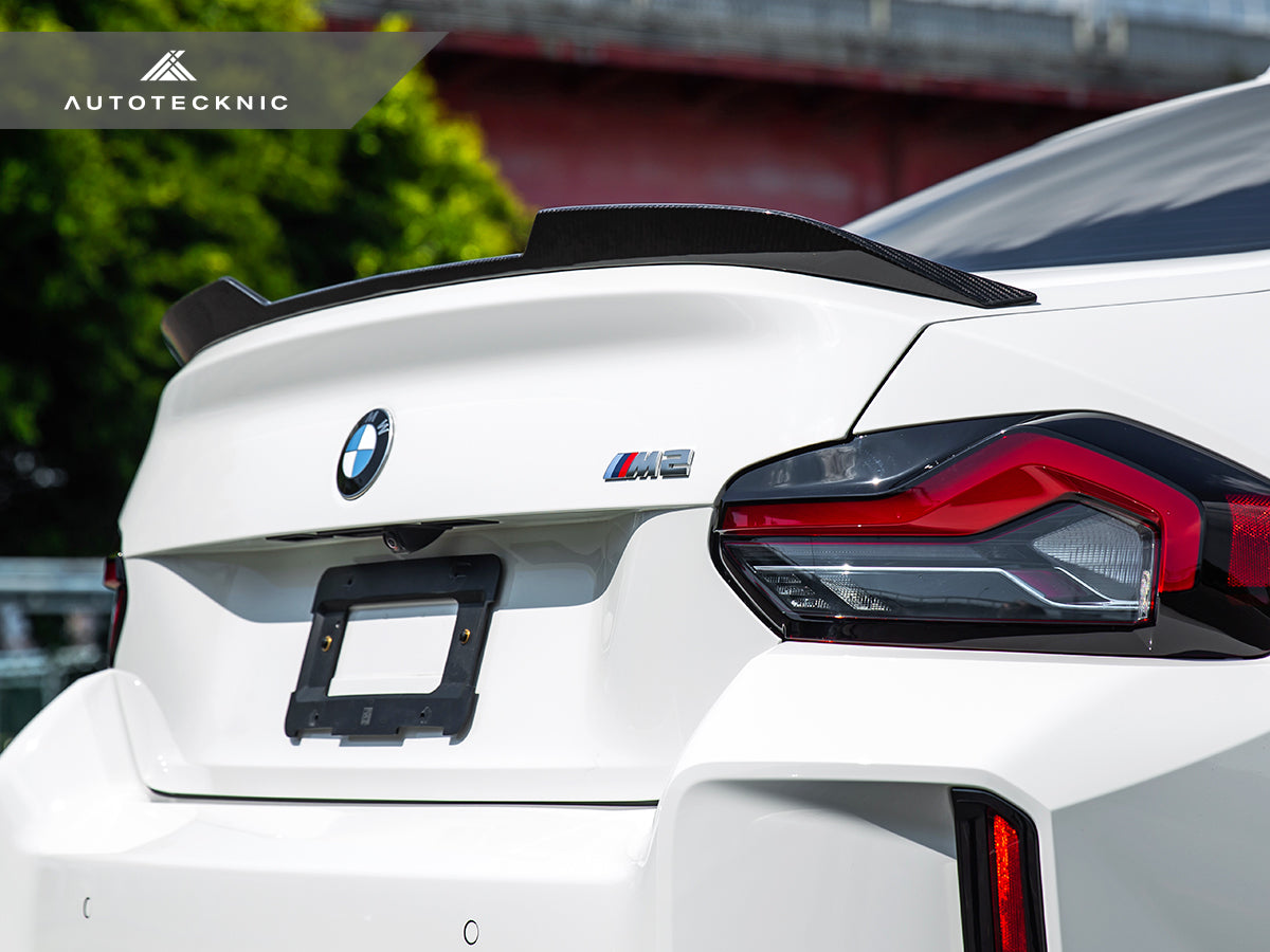 AutoTecknic Dry Carbon Corsa Trunk Spoiler - BMW G87 M2