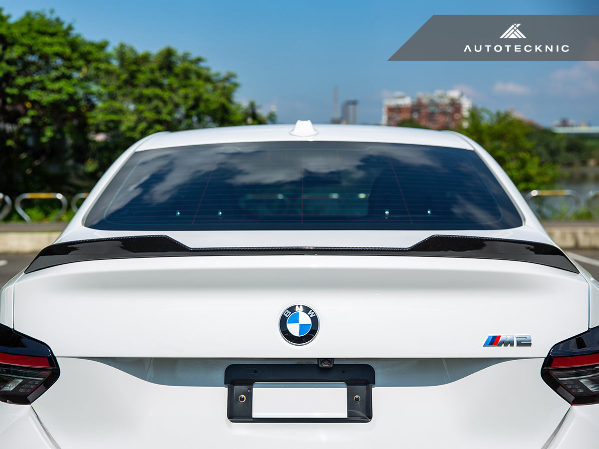 AutoTecknic Dry Carbon Corsa Trunk Spoiler - BMW G87 M2