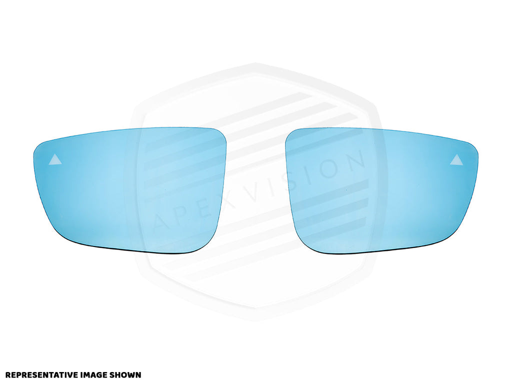 ApexVision Blue Tinted Mirror Glass Set - Toyota ZN6 86 / Scion FR-S / Subaru ZC6 BRZ 2012-2021