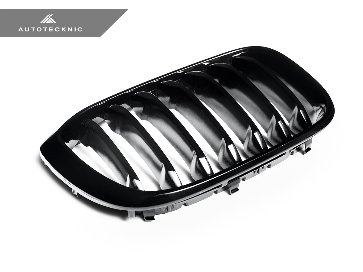 AutoTecknic Glazing Black Front Grille Set - BMW G01 X3 | G02 X4 Pre-LCI