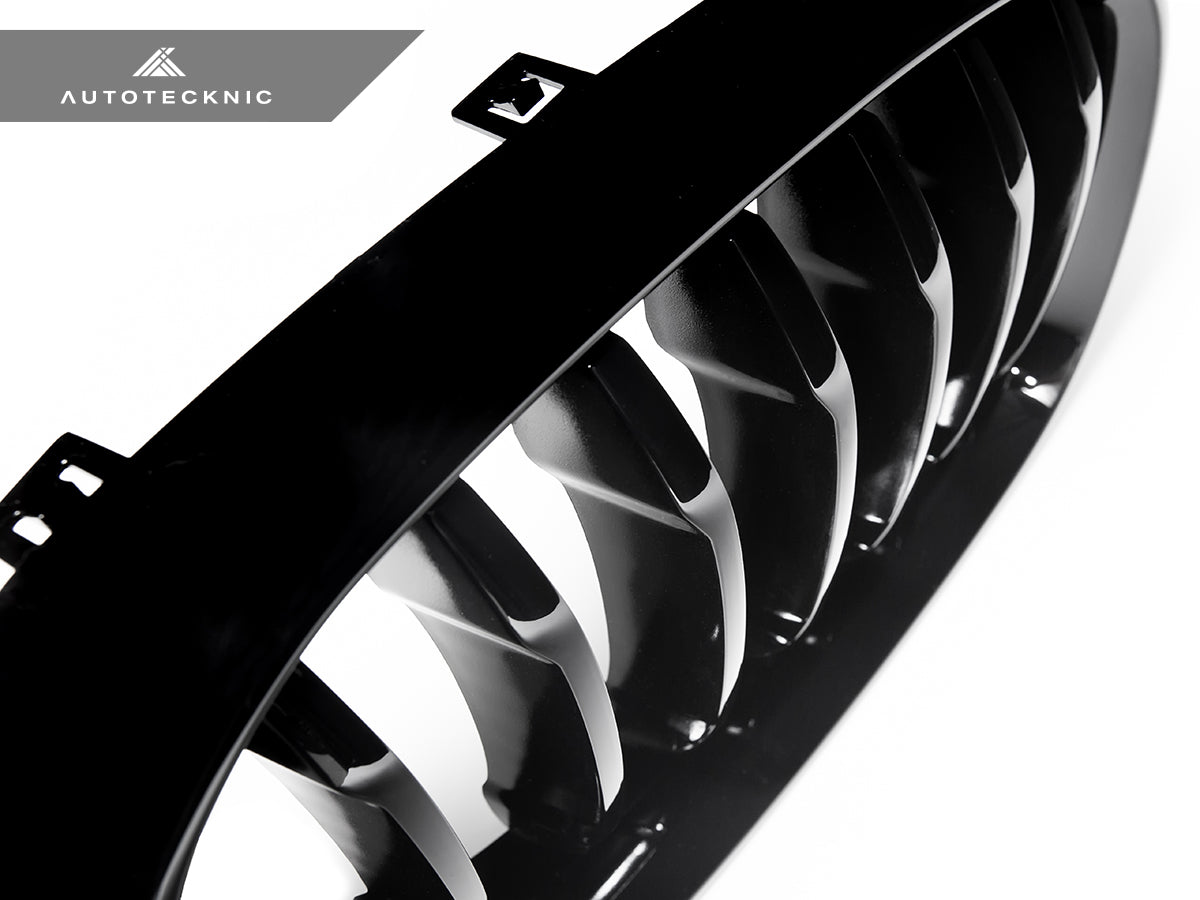 AutoTecknic Glazing Black Front Grille Set - BMW G01 X3 | G02 X4 Pre-LCI