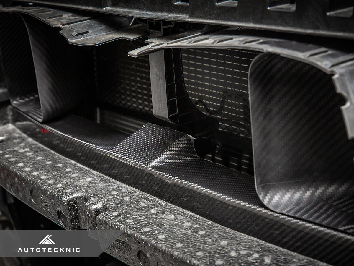 AutoTecknic Dry Carbon Front Bumper Crash Foam Cover - BMW G82/ G83 M4