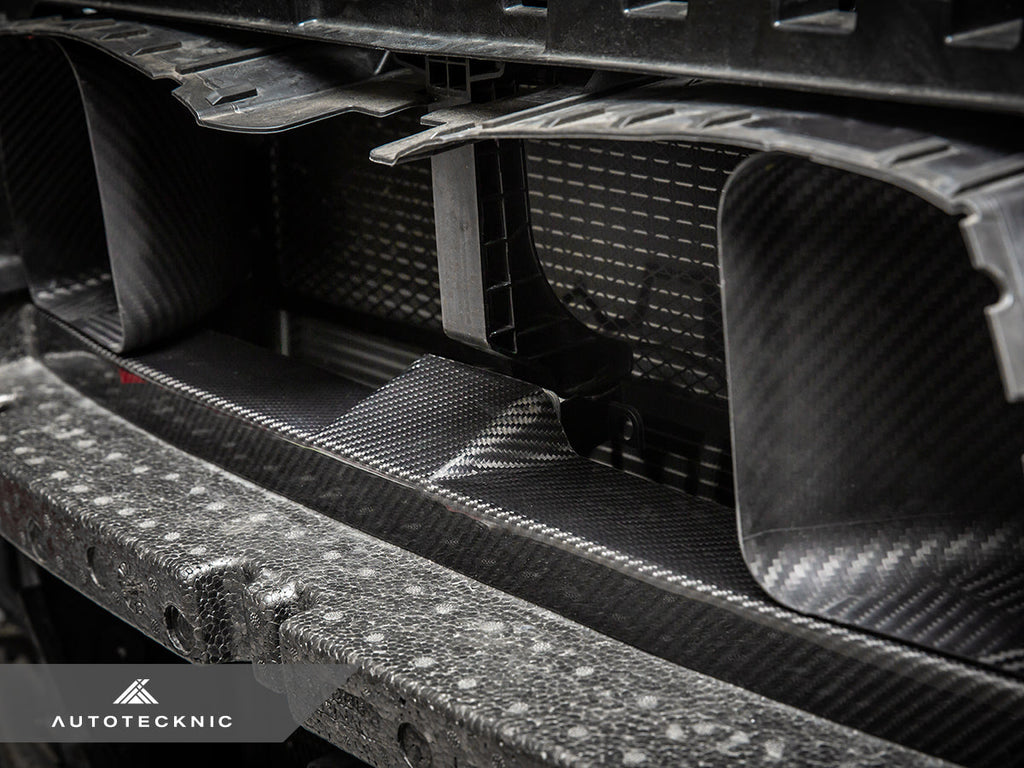 AutoTecknic Dry Carbon Front Bumper Crash Foam Cover - BMW G82/ G83 M4