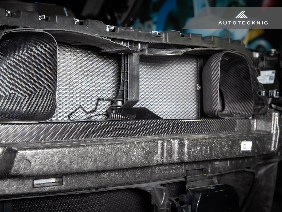 AutoTecknic Dry Carbon Front Bumper Crash Foam Cover - BMW G82/ G83 M4