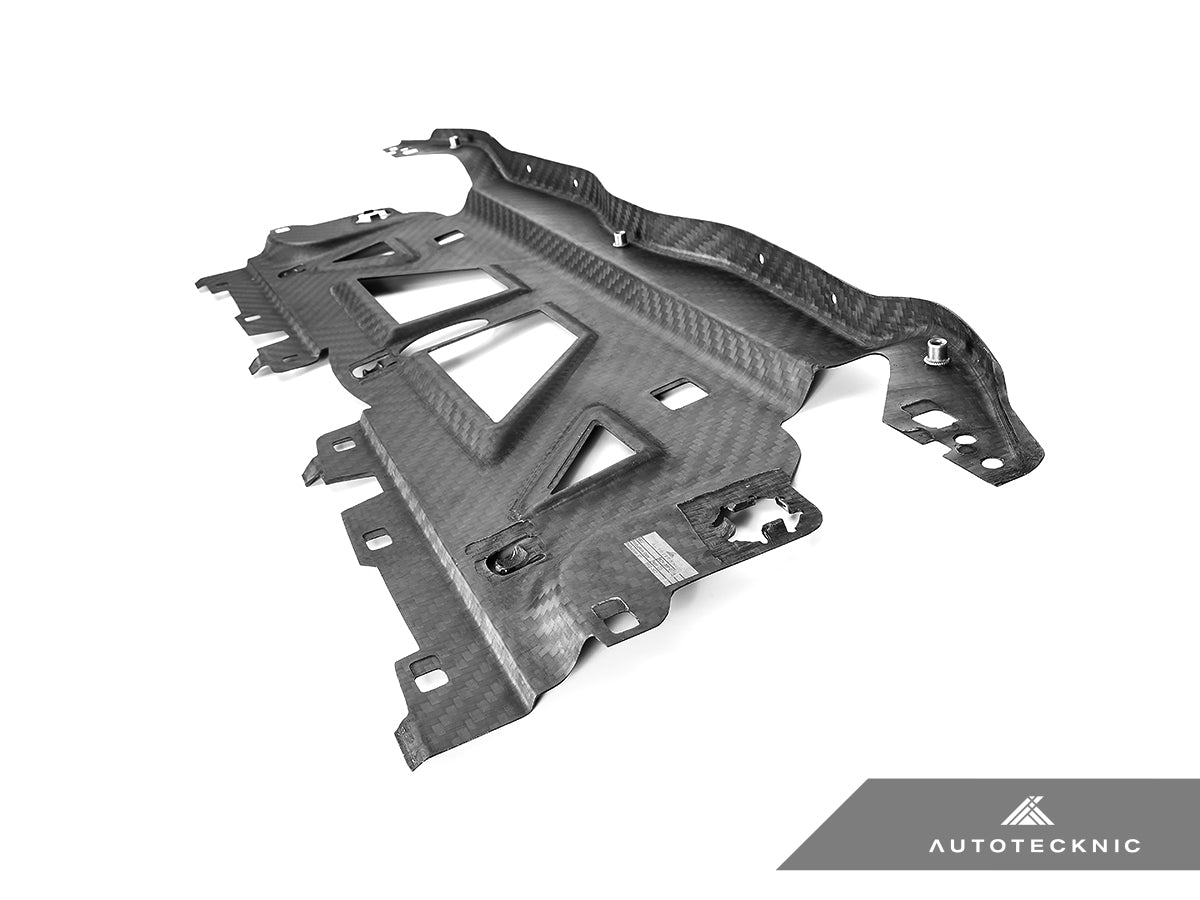 AutoTecknic Dry Carbon Fiber Cooling Shroud - BMW G87 M2