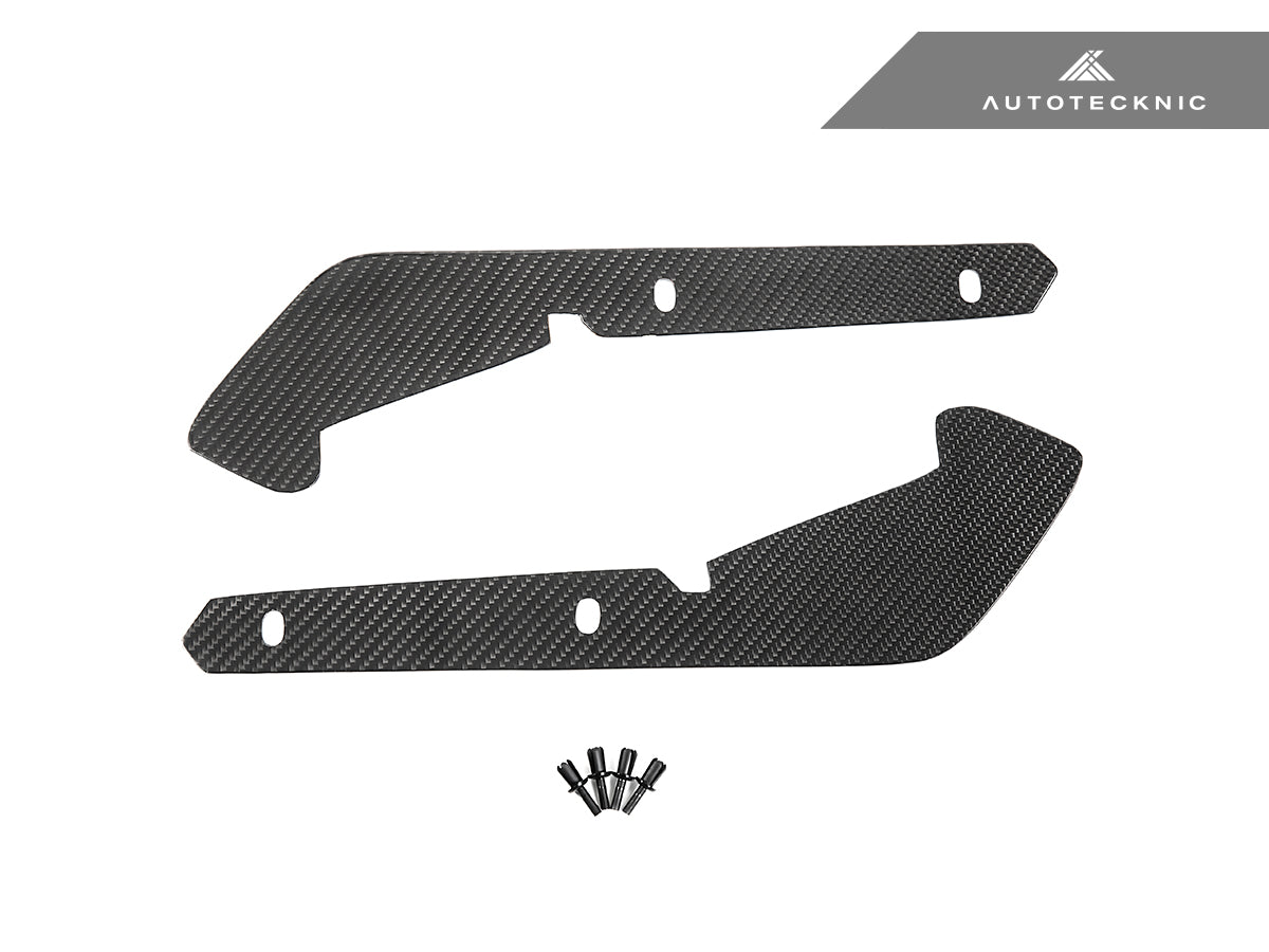AutoTecknic Carbon Fiber Front Splash Guards - BMW G87 M2