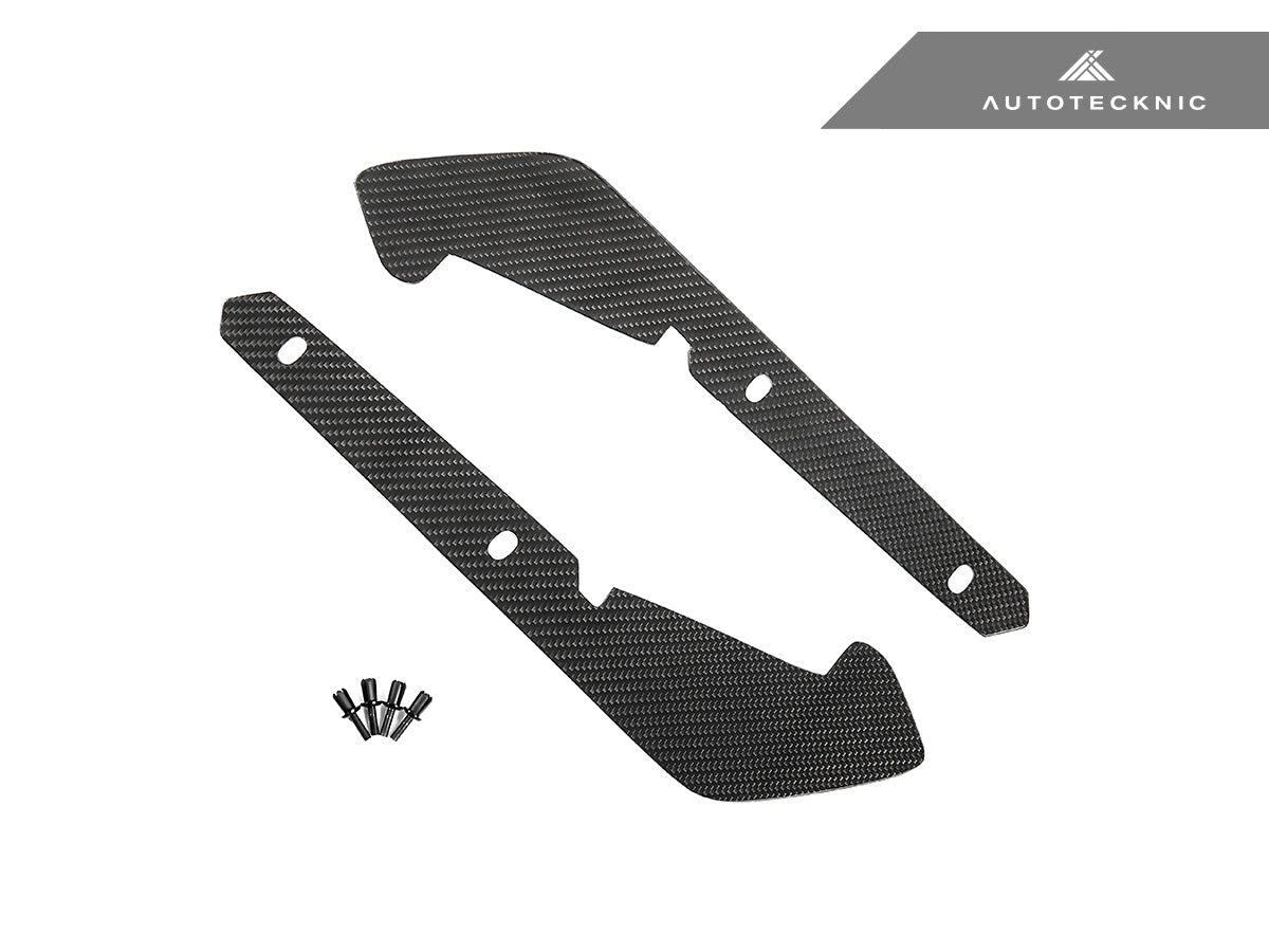 AutoTecknic Carbon Fiber Front Splash Guards - BMW G87 M2