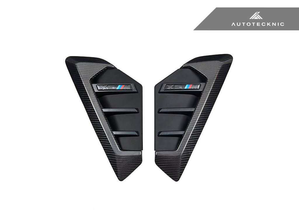 AutoTecknic Dry Carbon Side Vent Set - BMW F95 X5M LCI