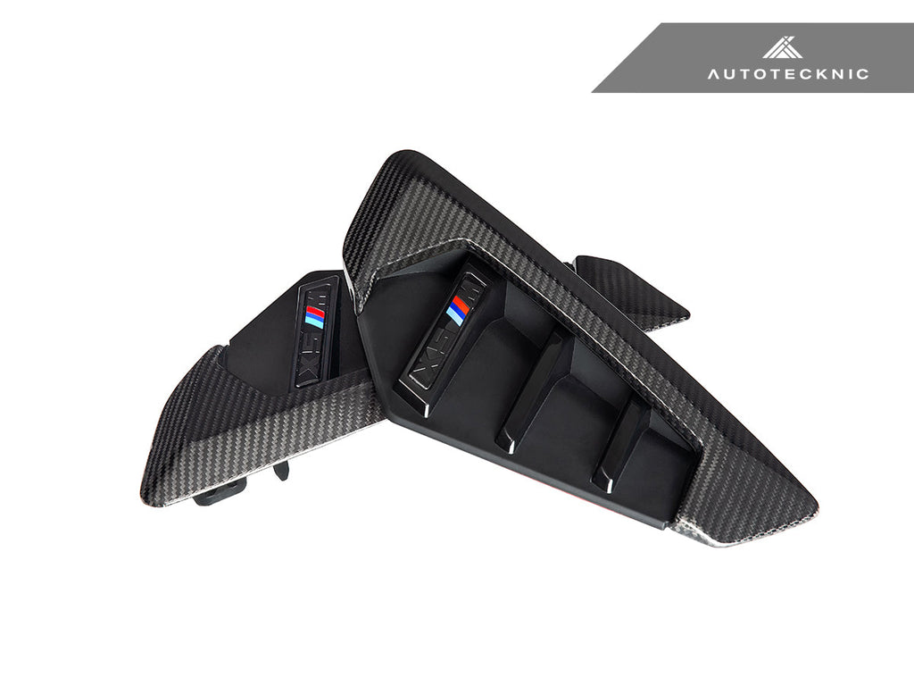 AutoTecknic Dry Carbon Side Vent Set - BMW F95 X5M LCI