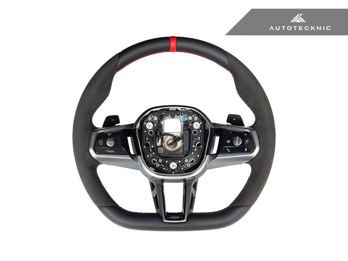 AutoTecknic Alcantara Steering Wheel - BMW G60 5-Series