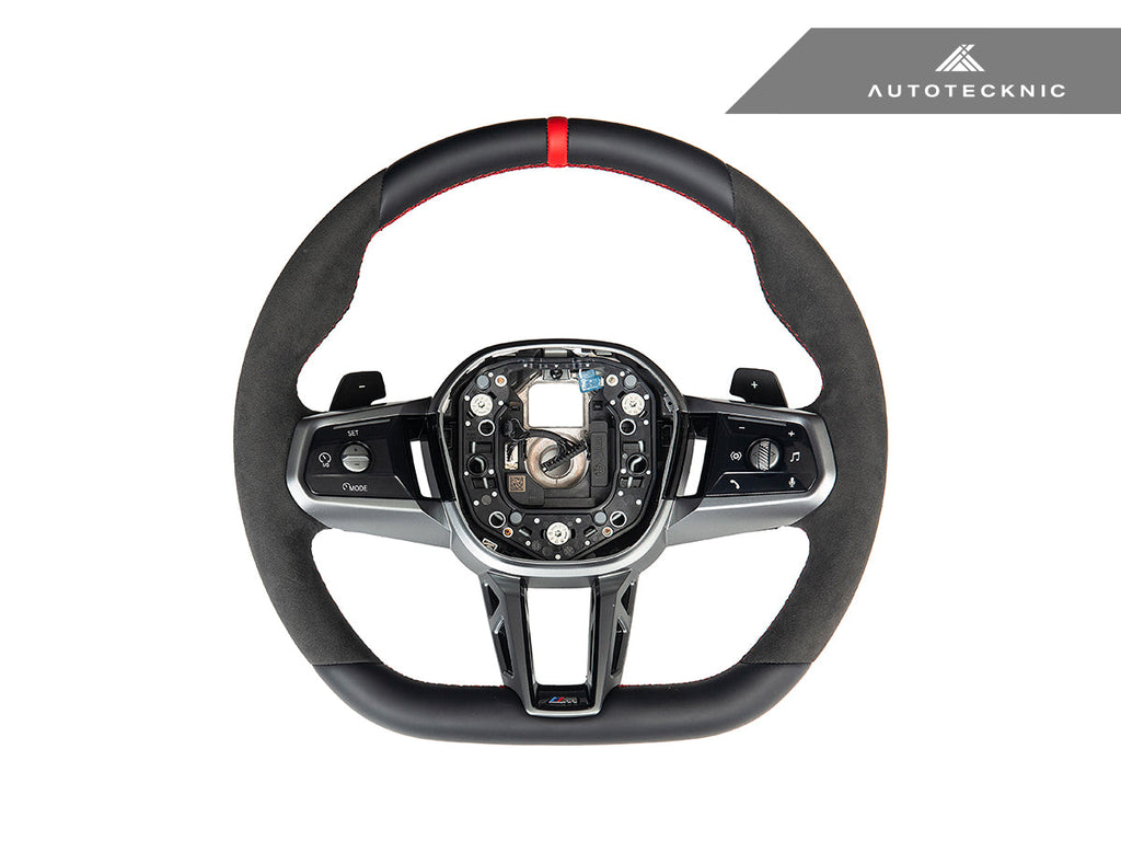 AutoTecknic Alcantara Steering Wheel - BMW G60 5-Series