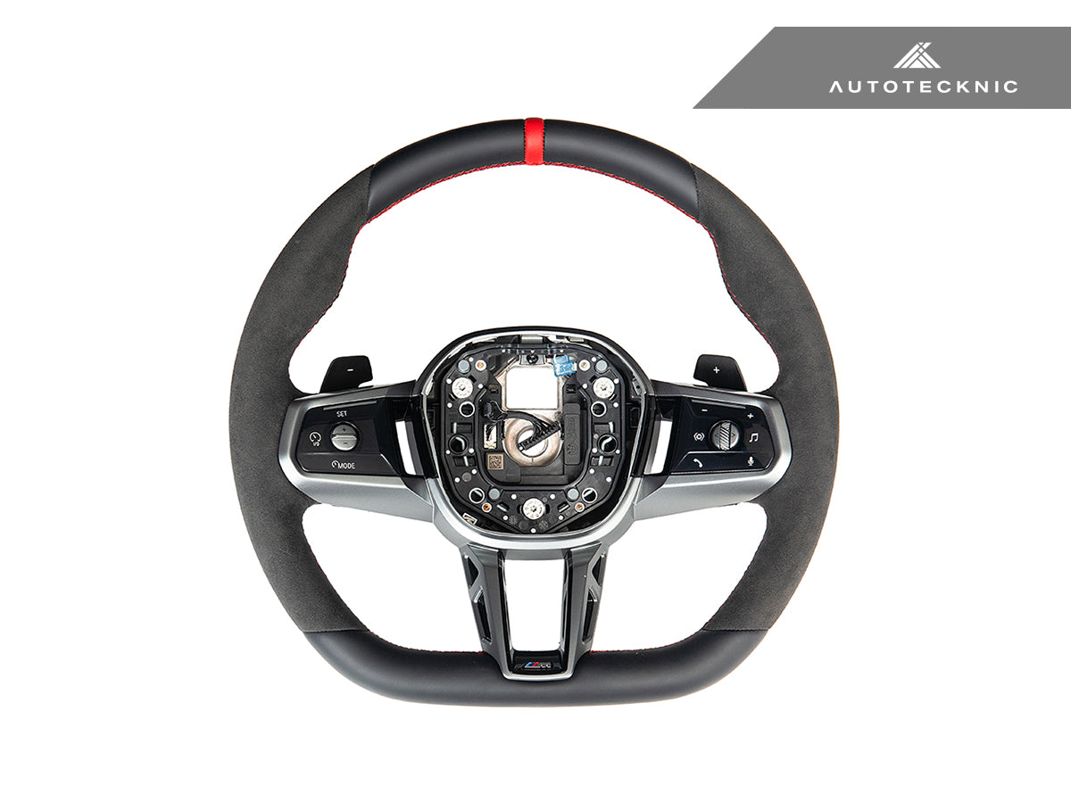 AutoTecknic Alcantara Steering Wheel - BMW G60 5-Series