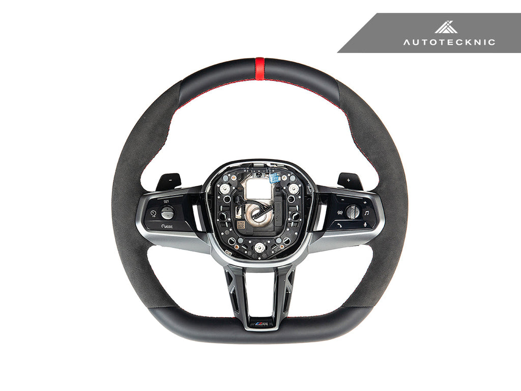 AutoTecknic Alcantara Steering Wheel - BMW G60 5-Series