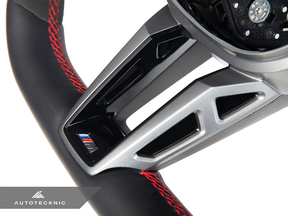 AutoTecknic Alcantara Steering Wheel - BMW G60 5-Series