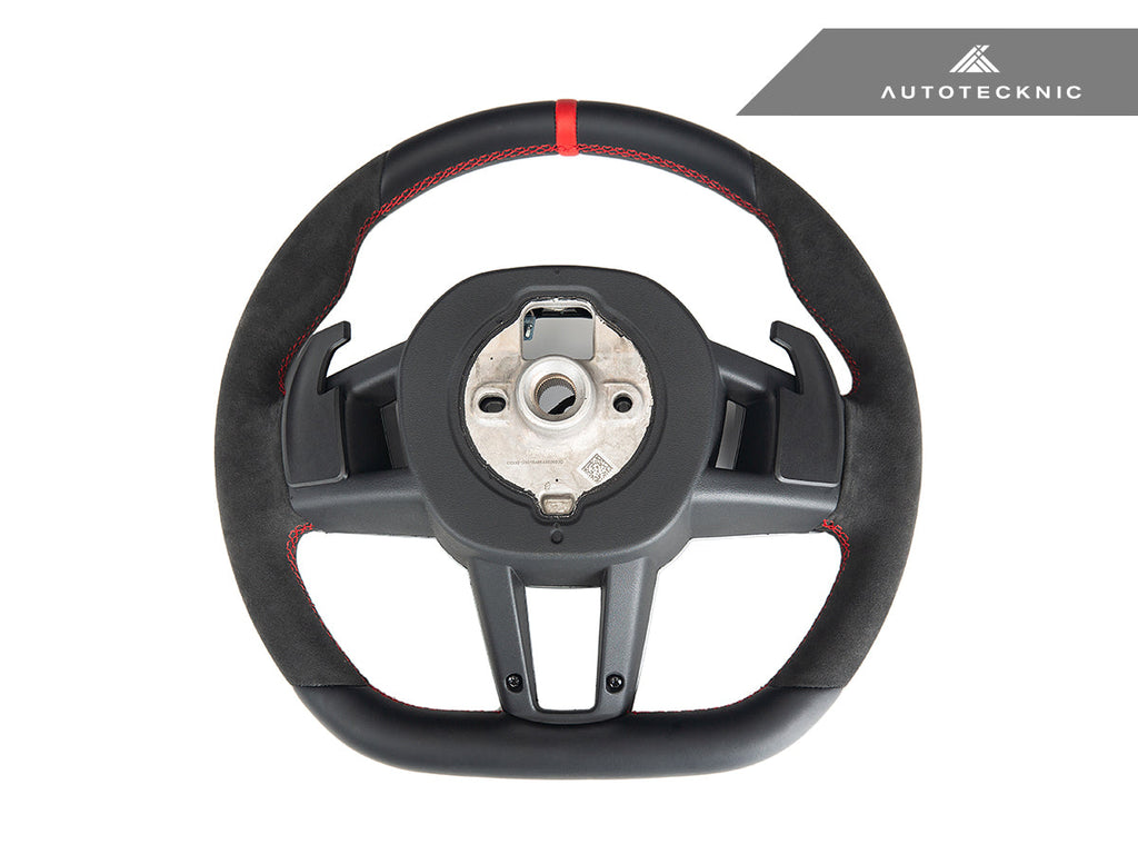 AutoTecknic Alcantara Steering Wheel - BMW G60 5-Series
