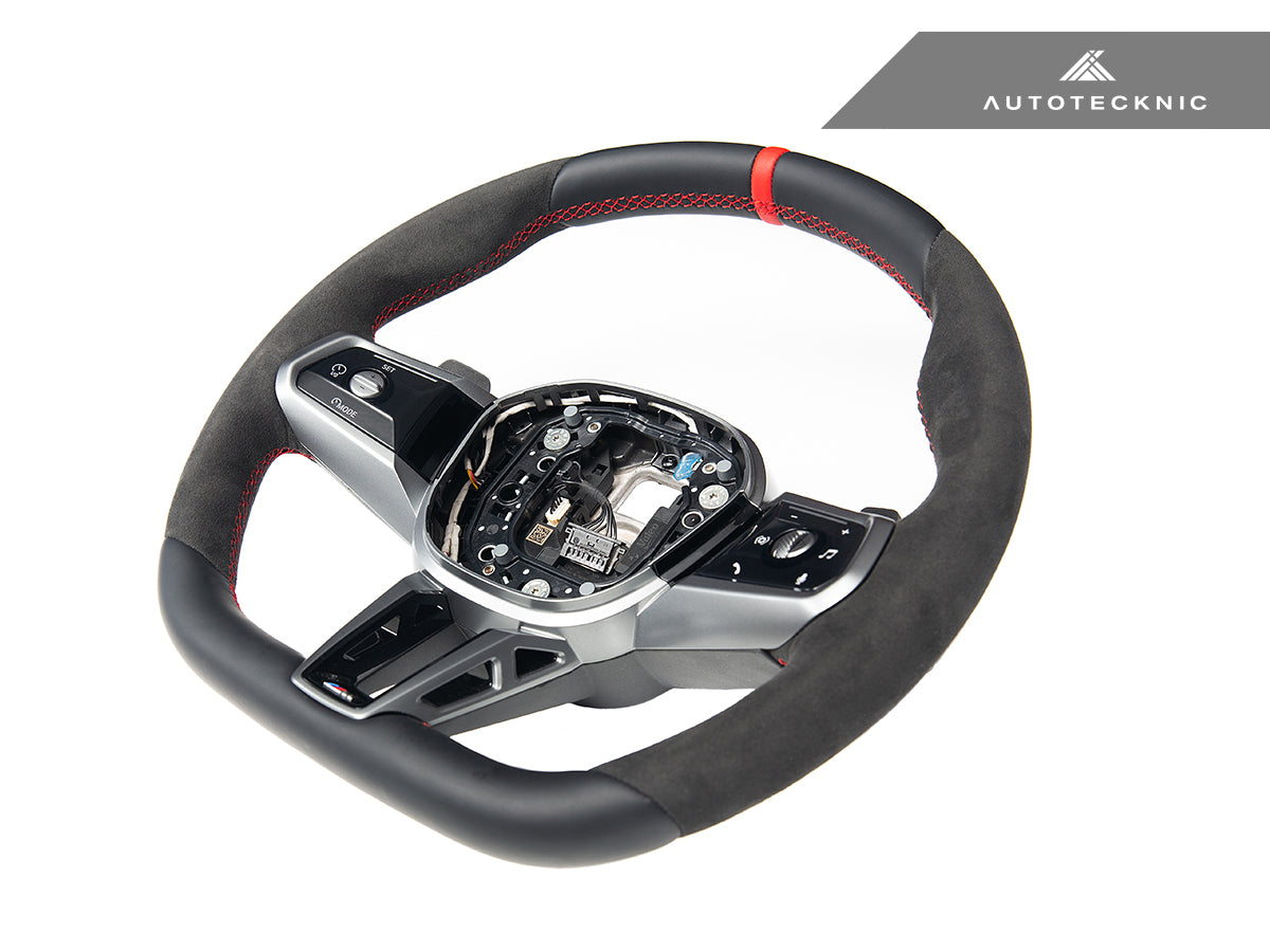 AutoTecknic Alcantara Steering Wheel - BMW G60 5-Series