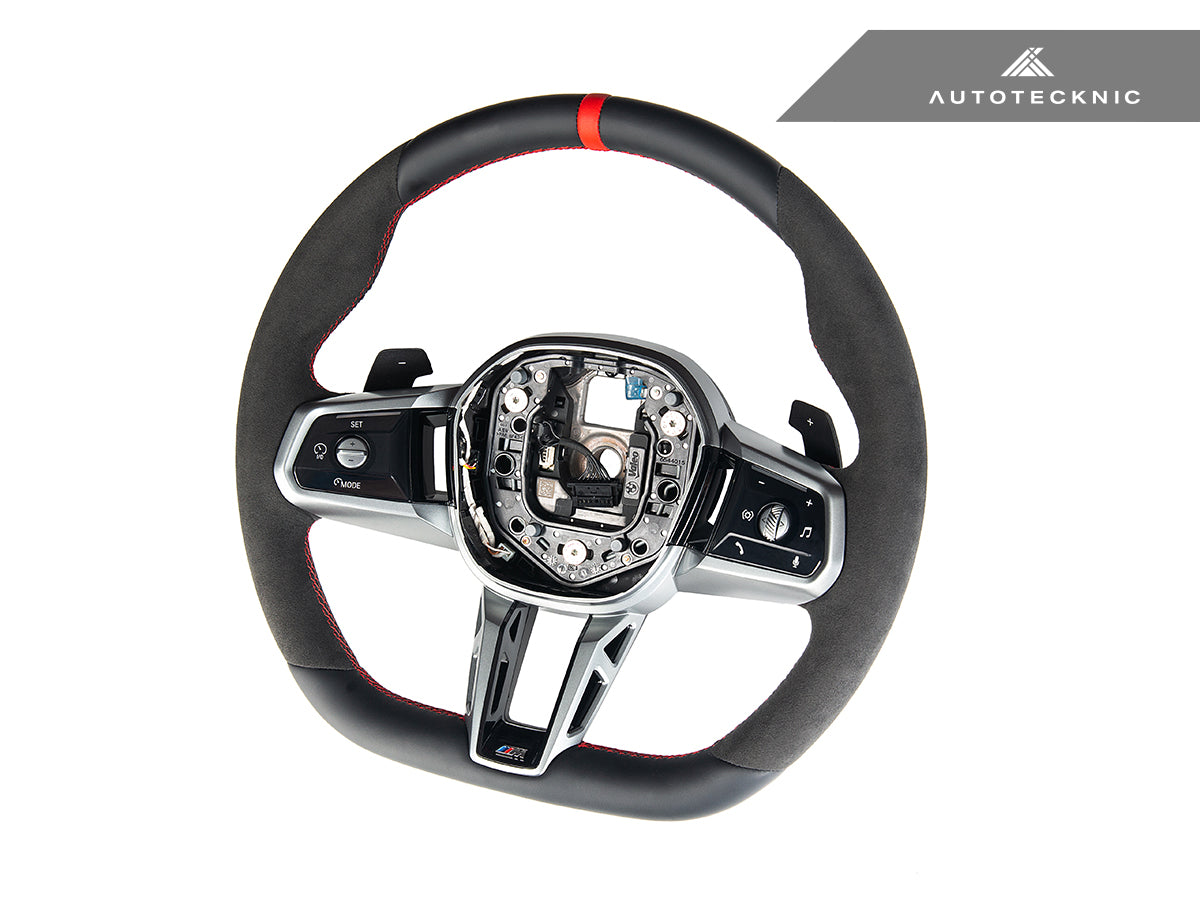 AutoTecknic Alcantara Steering Wheel - BMW G60 5-Series