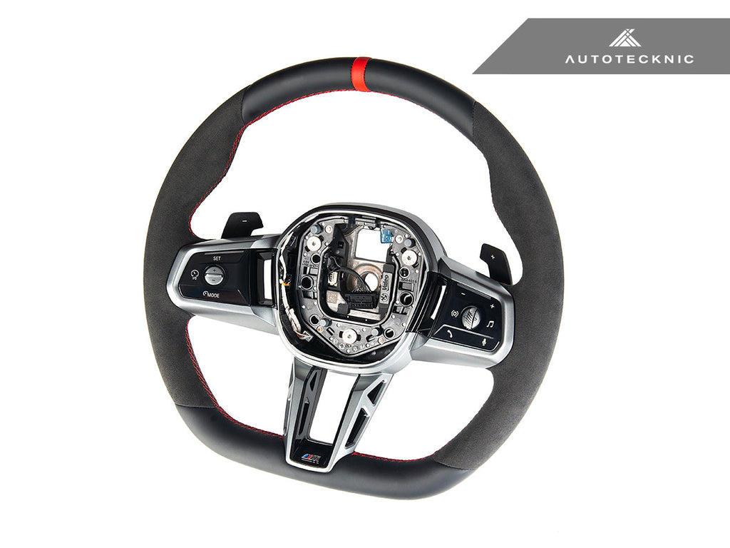 AutoTecknic Alcantara Steering Wheel - BMW G60 5-Series