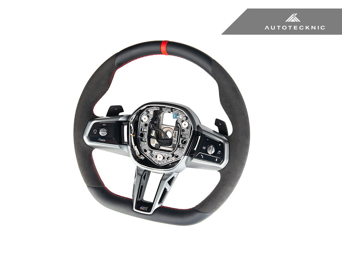 AutoTecknic Alcantara Steering Wheel - BMW G60 5-Series