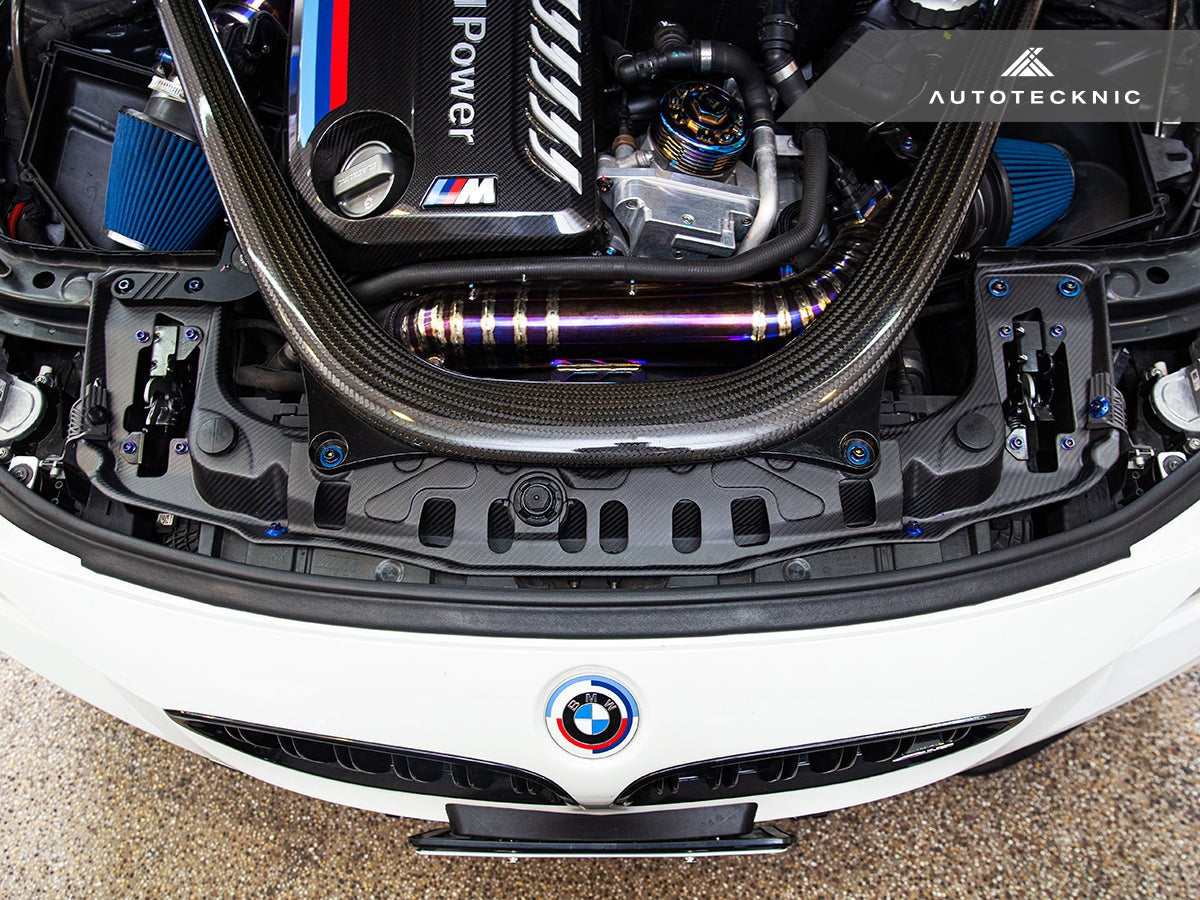 AutoTecknic Dry Carbon Radiator Support Brace - BMW F8X M2/ M3/ M4