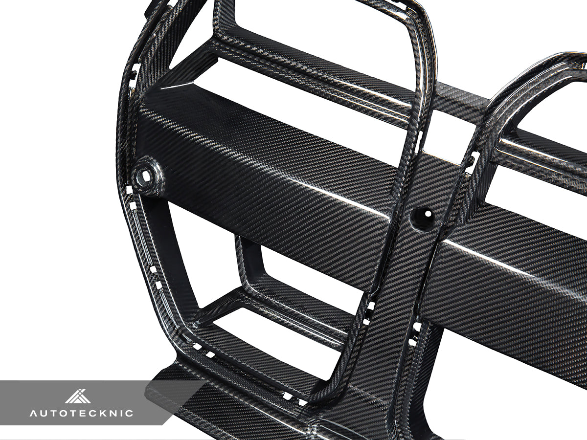 AutoTecknic Dry Carbon Competizione Sport Front Grille - BMW G80 M3 | G82/ G83 M4