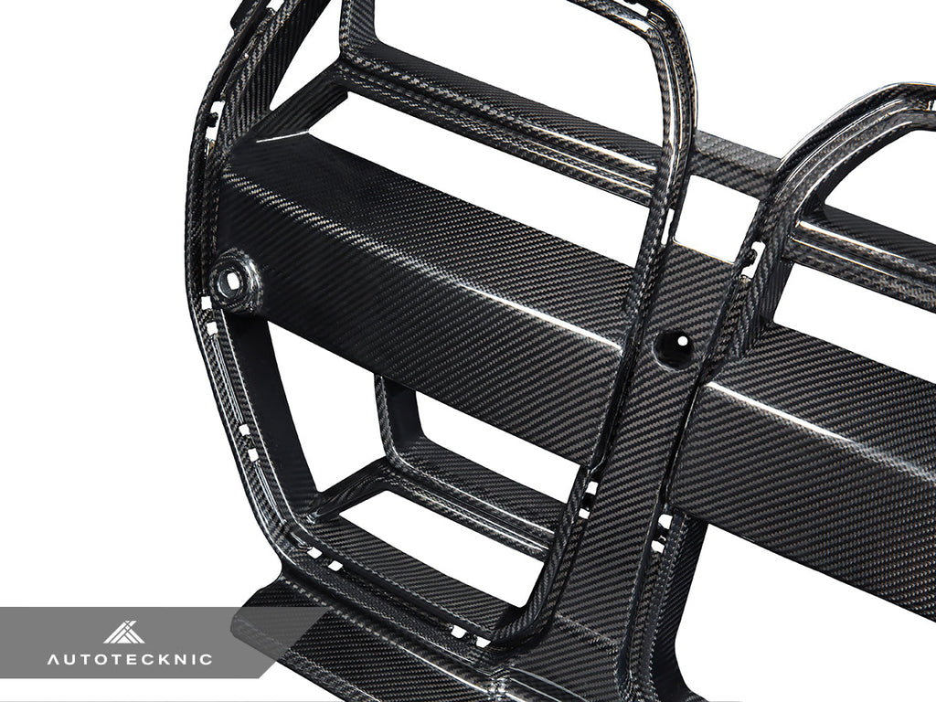 AutoTecknic Dry Carbon Competizione Sport Front Grille - BMW G80 M3 | G82/ G83 M4