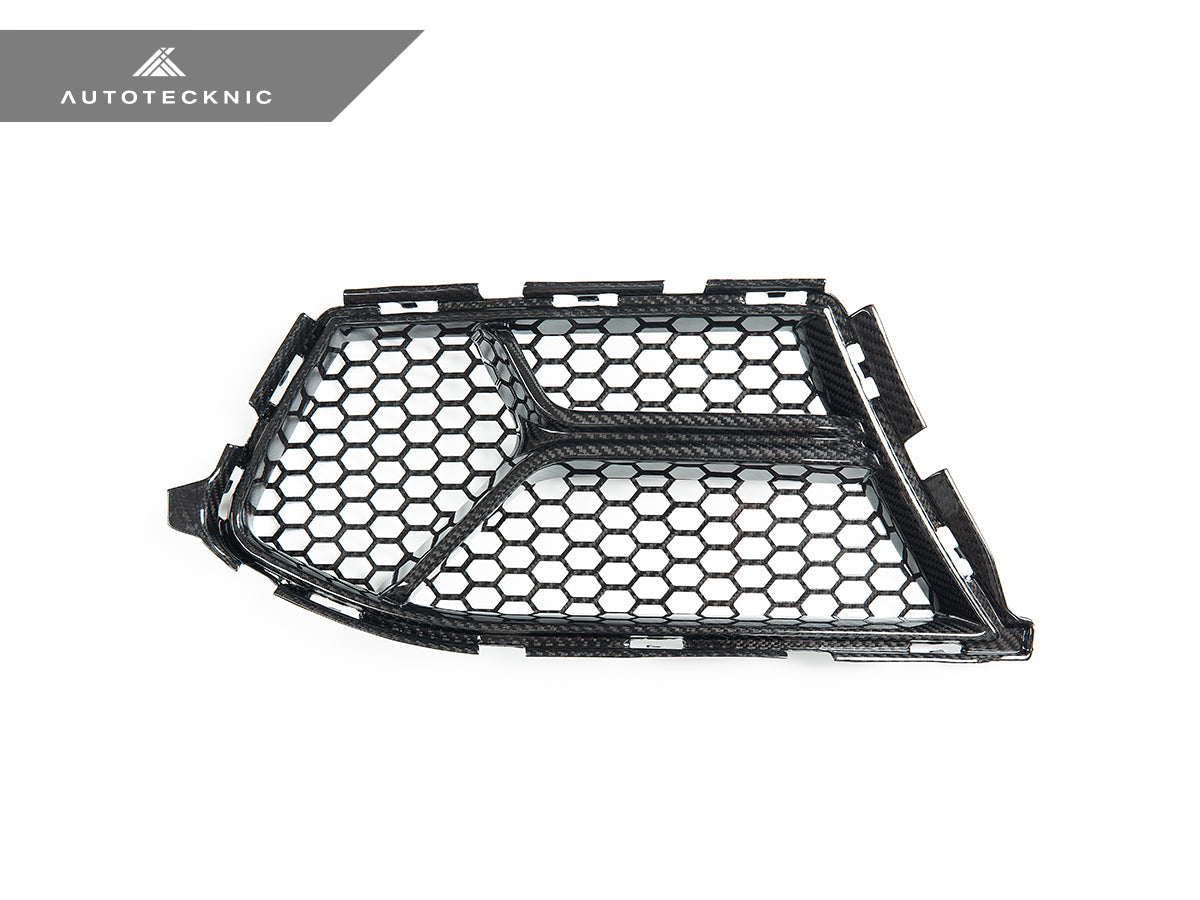 AutoTecknic Dry Carbon Corsa Front Bumper Lower Vent Set - BMW G80 M3 | G82/ G83 M4