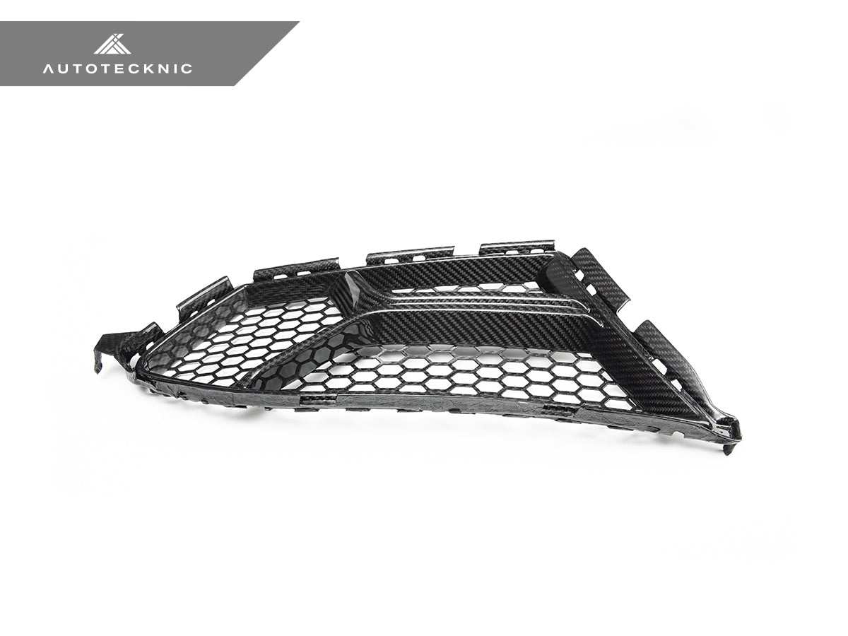 AutoTecknic Dry Carbon Corsa Front Bumper Lower Vent Set - BMW G80 M3 | G82/ G83 M4