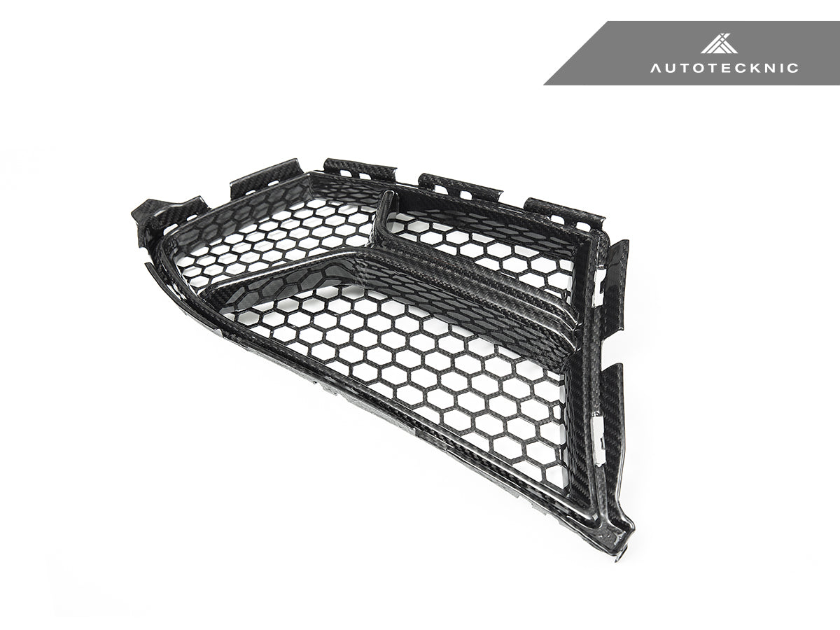 AutoTecknic Dry Carbon Corsa Front Bumper Lower Vent Set - BMW G80 M3 | G82/ G83 M4