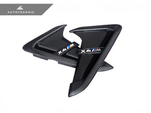Load image into Gallery viewer, AutoTecknic Dry Carbon Gloss Black Fender Trim Set - BMW F97 X3M | F98 X4M
