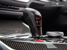 Load image into Gallery viewer, AutoTecknic Dry Carbon Gear Selector Cover - G09 XM