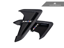 Load image into Gallery viewer, AutoTecknic Dry Carbon Gloss Black Fender Trim Set - BMW F97 X3M | F98 X4M