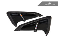 Load image into Gallery viewer, AutoTecknic Dry Carbon Gloss Black Fender Trim Set - BMW F97 X3M | F98 X4M