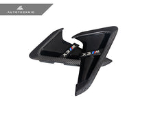 Load image into Gallery viewer, AutoTecknic Dry Carbon Gloss Black Fender Trim Set - BMW F97 X3M | F98 X4M