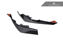 Load image into Gallery viewer, AutoTecknic Dry Carbon Rear Splitter Set - BMW G87 M2