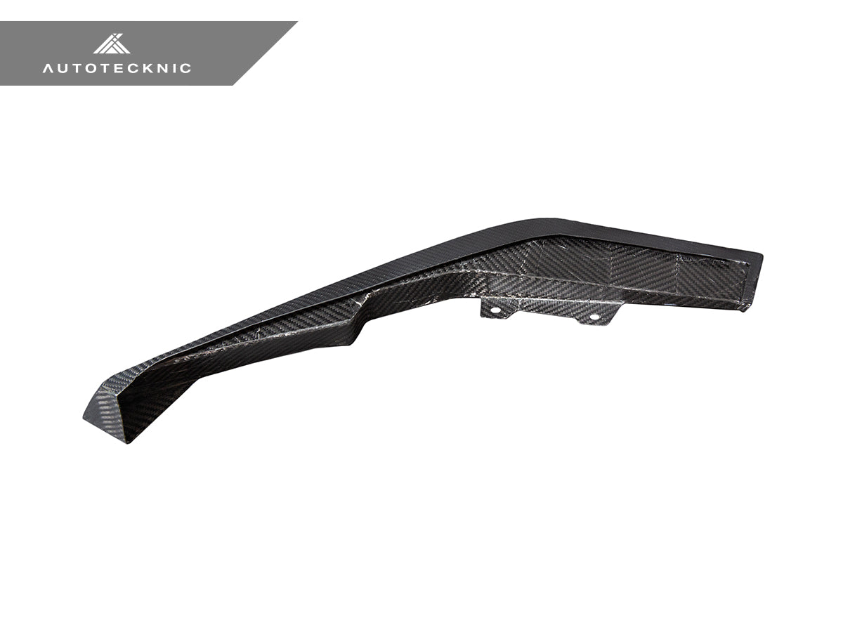 AutoTecknic Dry Carbon Rear Splitter Set - BMW G87 M2