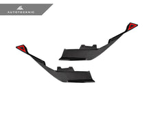 Load image into Gallery viewer, AutoTecknic Dry Carbon Rear Splitter Set - BMW G87 M2