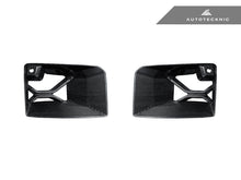 Load image into Gallery viewer, AutoTecknic Dry Carbon Podium Front Bumper Lower Vent Set - BMW G87 M2