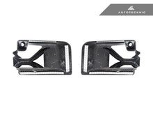 Load image into Gallery viewer, AutoTecknic Dry Carbon Podium Front Bumper Lower Vent Set - BMW G87 M2