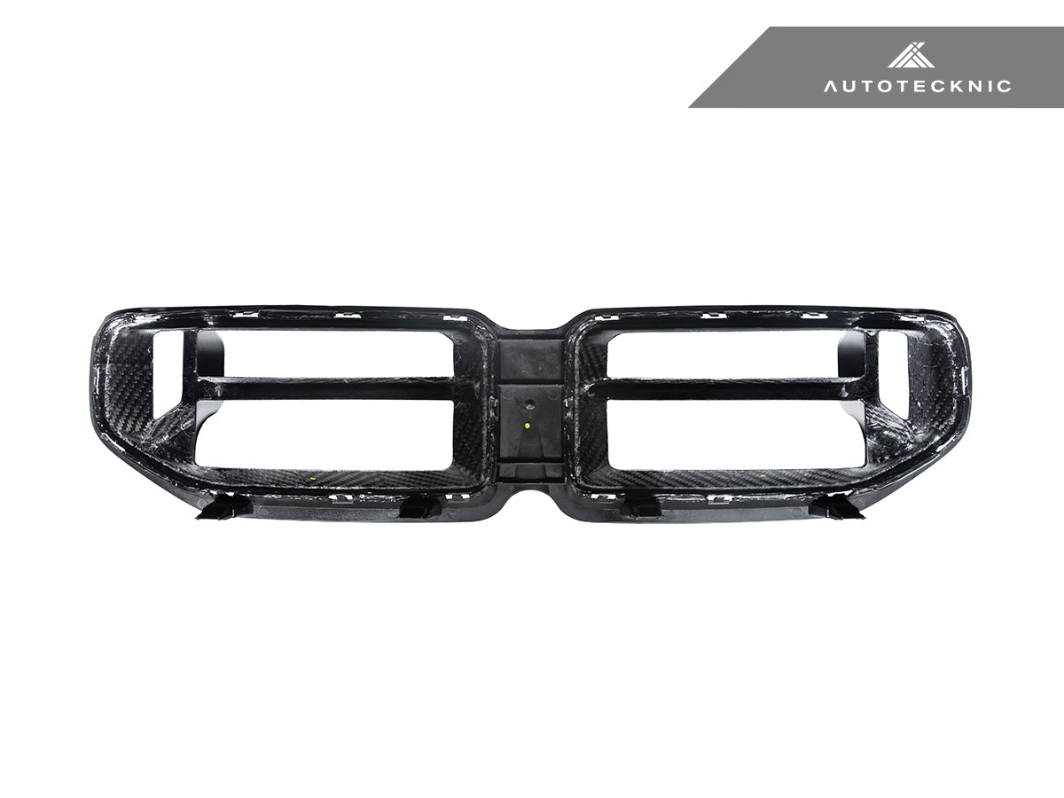 AutoTecknic Dry Carbon Podium Front Grille - BMW G87 M2